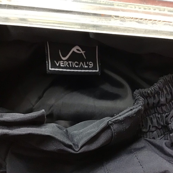 VERTICAL 9 boys ski pants sz S 7/8 black - Picture 7 of 7